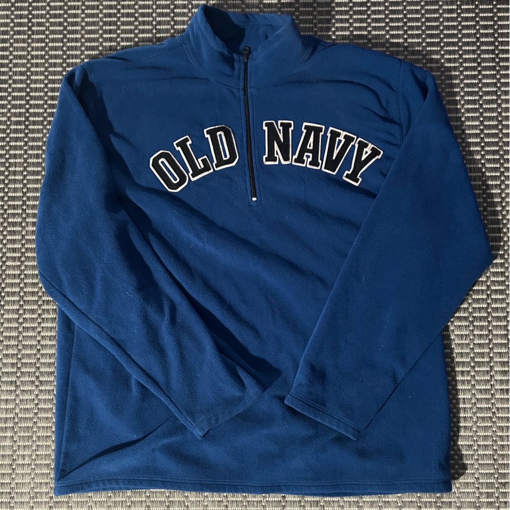 Vintage 90s Old Navy Quarter zip Fleece